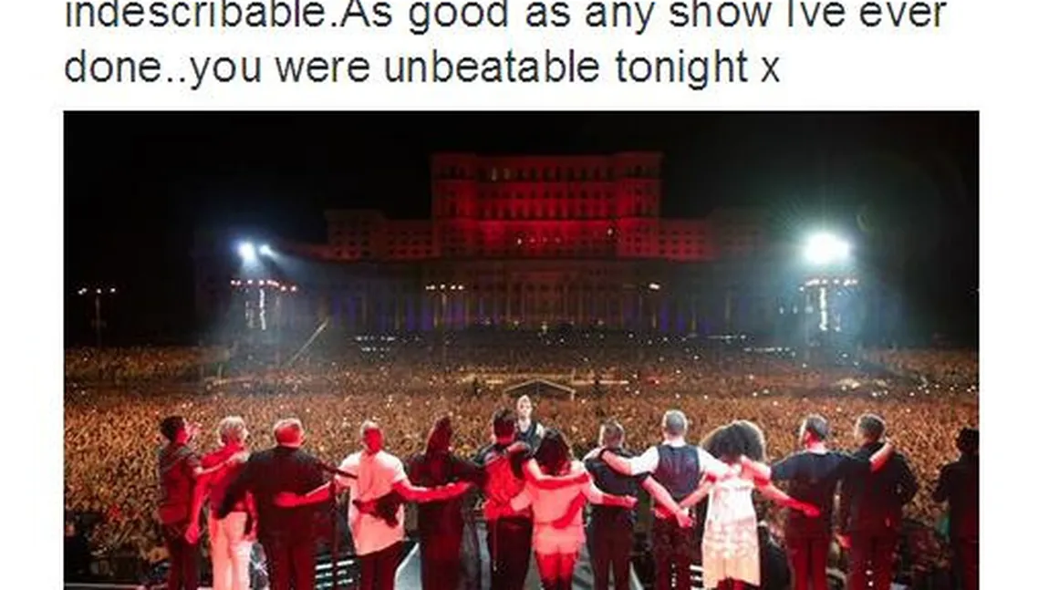 Mesajul lui Robbie Williams către români i-a înfuriat pe britanici. Vezi ce a spus artistul