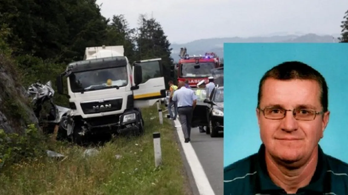 FOTO cu şoferul de TIR care a ucis o familie întreagă din Arad, după care a dispărut de la locul tragediei