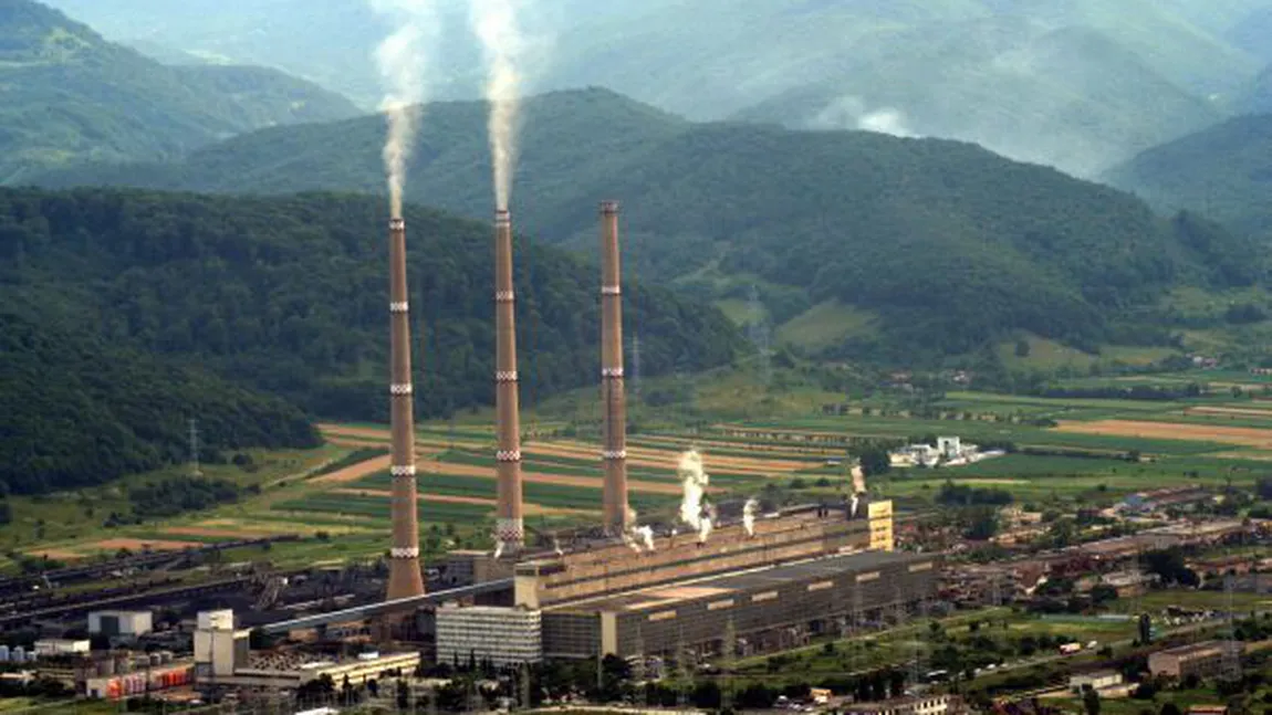 PROTEST SPONTAN la termocentrala Mintia