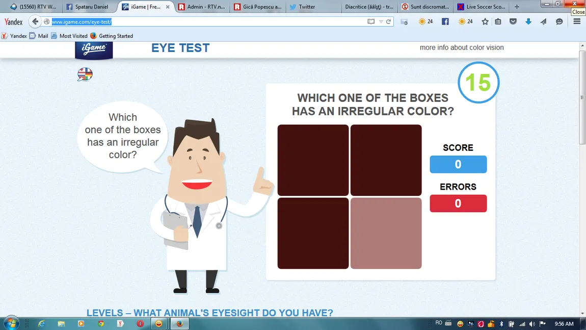Test: Provocarea culorilor, verifică dacă ai ochi de vultur