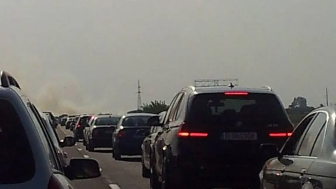Trafic ÎNGREUNAT pe A2 Constanţa - Bucureşti şi pe Valea Prahovei