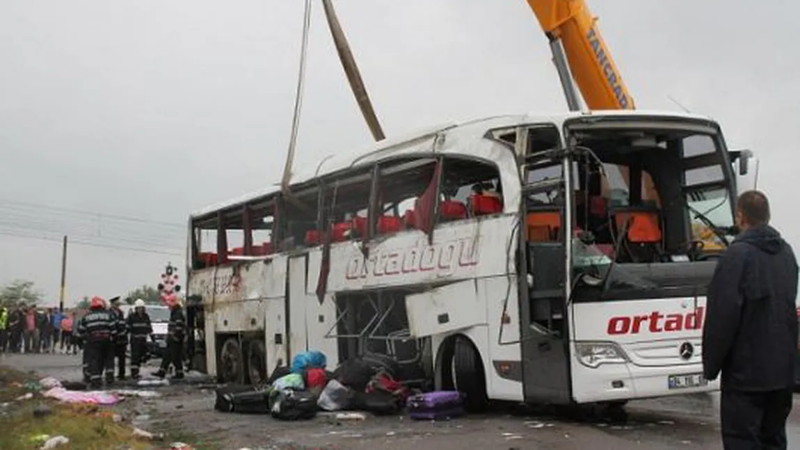 ACCIDENT MORTAL în Brăila. Şoferul autocarului a fost reţinut