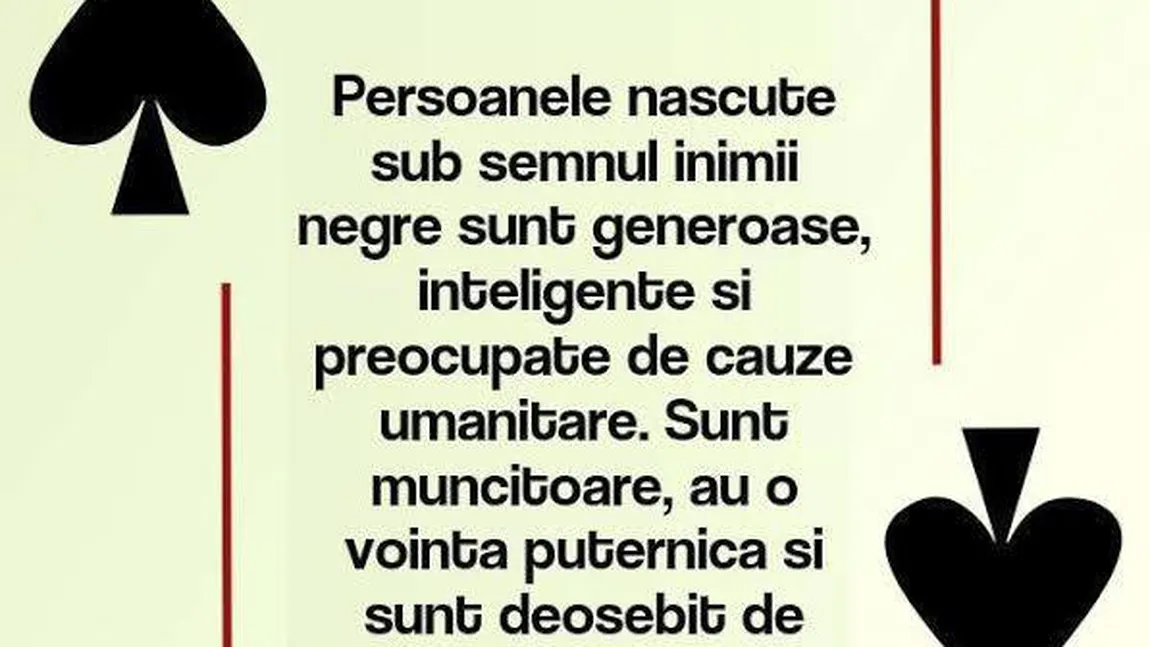 Ziua ta de naştere îţi spune care este cartea ta de joc norocoasă