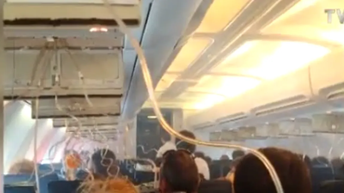 O cursă Blue Air Napoli-Bucureşti a aterizat de URGENŢĂ în Macedonia. DECLARAŢIA unui pasager