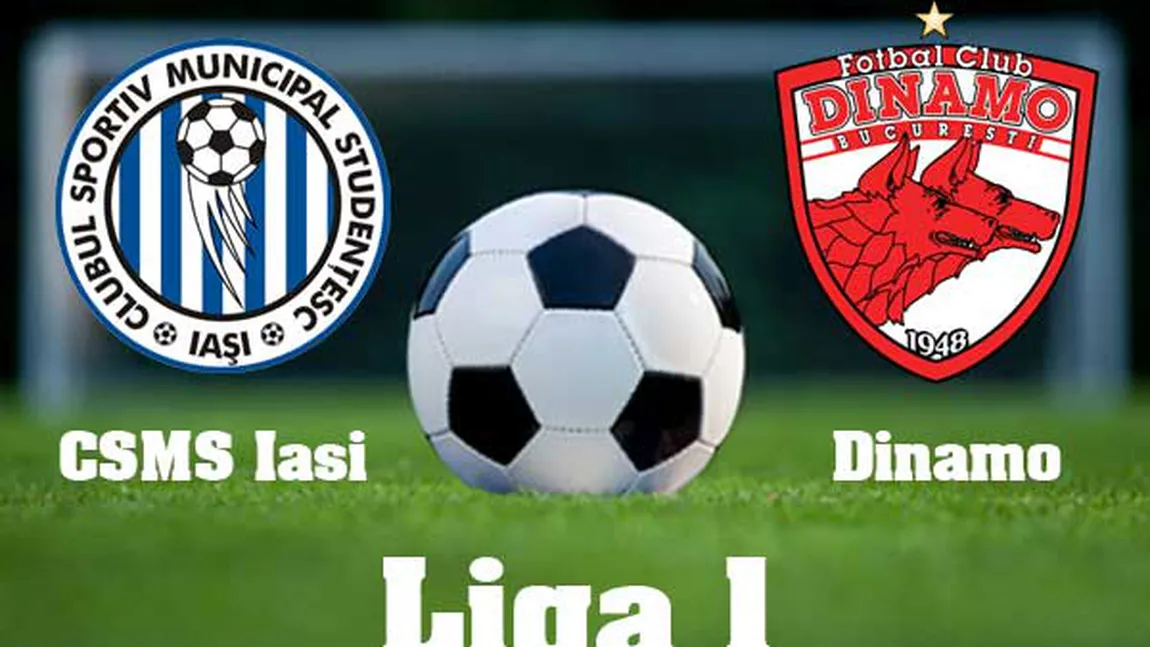 CSMS IASI - DINAMO 0-0. 