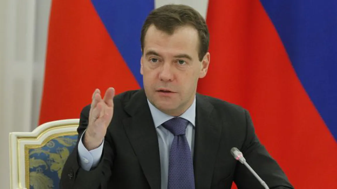 Premierul Medvedev într-un ziar luxemburghez: Rachetele noastre sunt de mare precizie. Grădinile voastre nu sunt în pericol