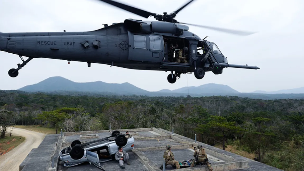 Elicopter militar american prăbuşit în mare, în largul Insulei Okinawa. Şapte răniţi UPDATE