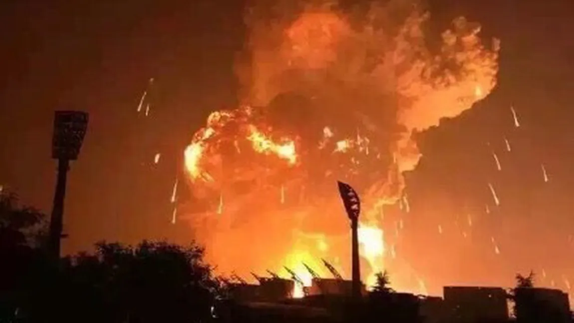 Explozii în portul chinez Tianjin. Bilanţul a depăşit 112 morţi