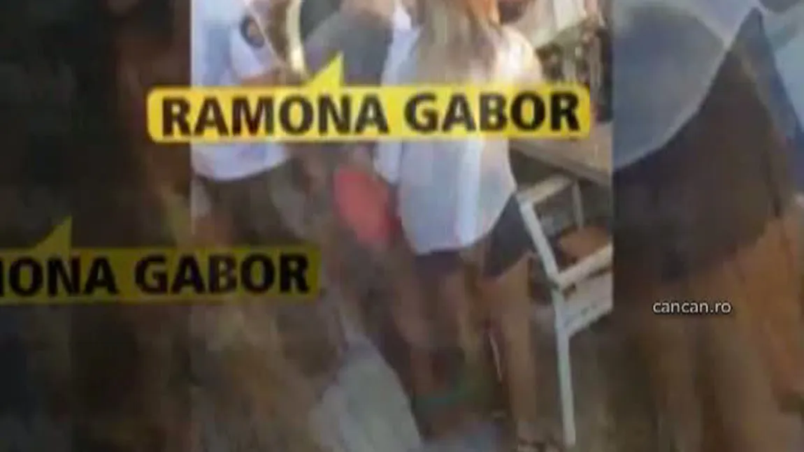 Ramona Gabor a furat o sticlă de vodcă de pe masa din club. Totul a fost filmat VIDEO