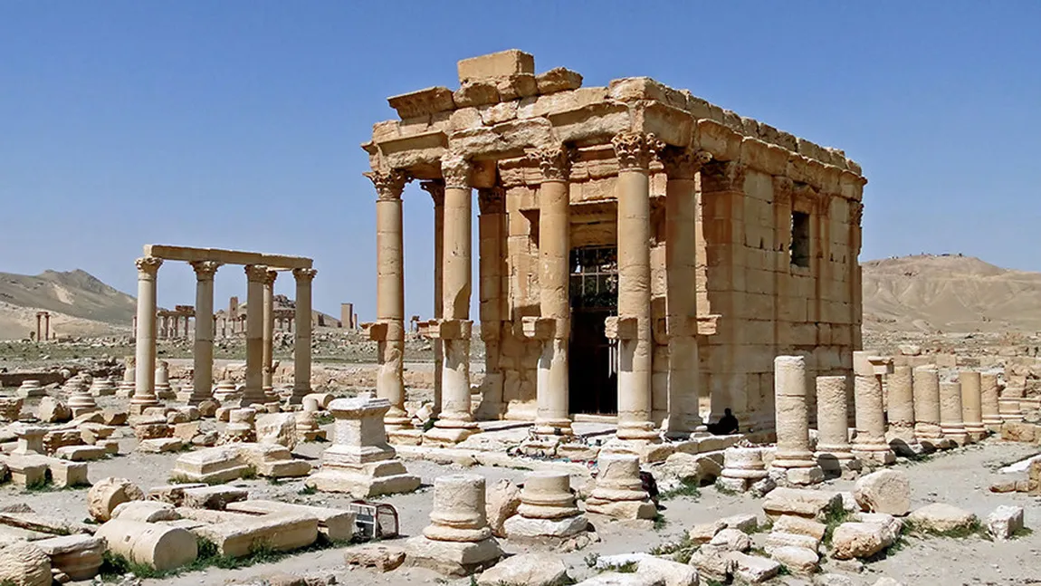 Încă o barbarie în Siria: Jihadiştii au aruncat în aer un templu celebru, milenar, din Palmira