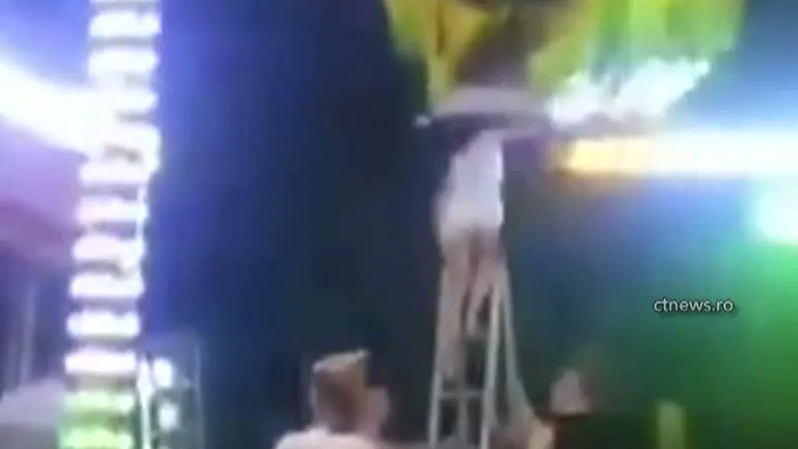 Turişti blocaţi în tiribombă, în Satul de Vacanţă din Mamaia