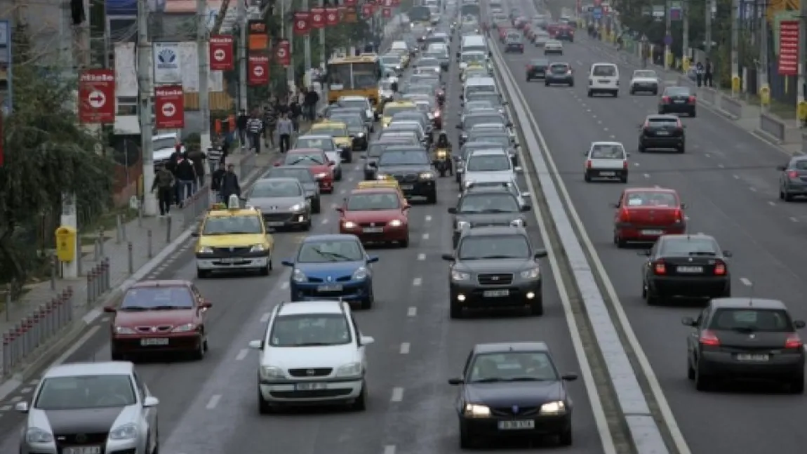 Trafic îngreunat pe DN1, tronsonul Comarnic-Sinaia-Predeal