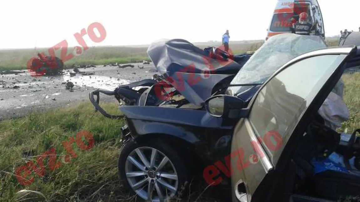 Tragedie rutieră pe DN 2, lângă Urziceni. Trei morţi şi patru răniţi. Imagini înfiorătoare VIDEO