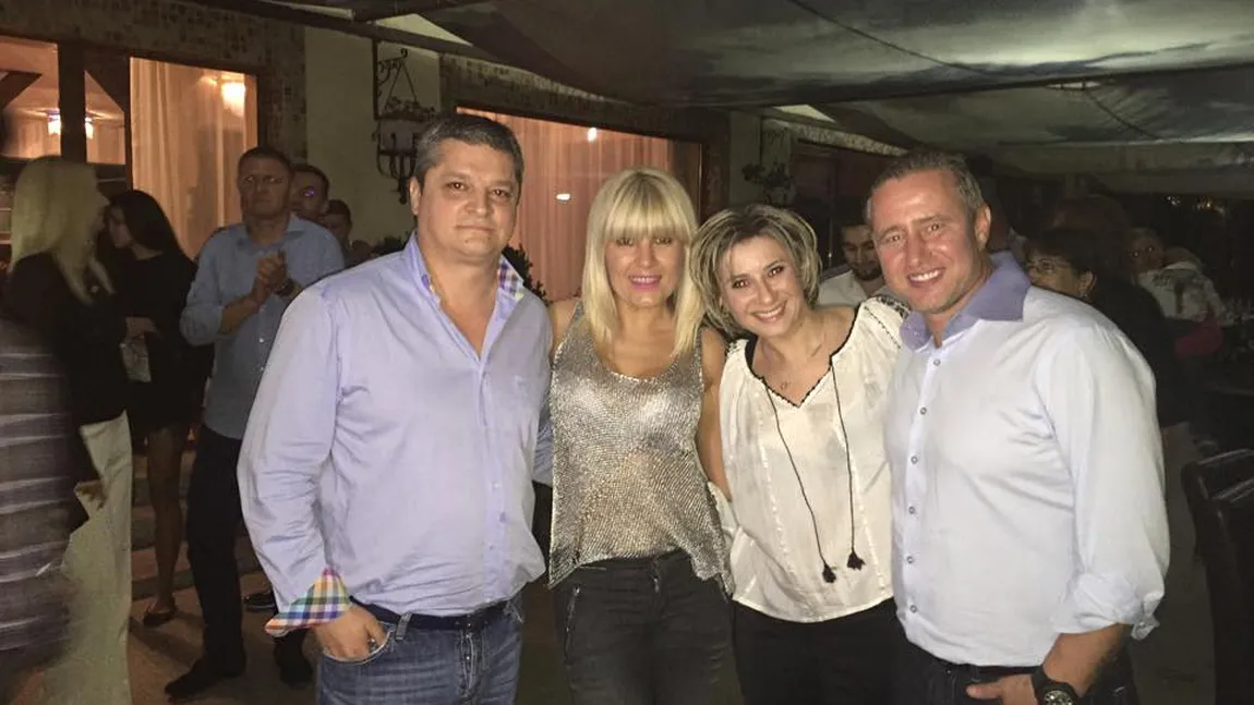 Elena Udrea, surprinsă la ziua lui Laurenţiu Reghecampf