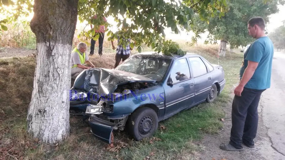 Accident MORTAL în Botoşani, din cauza vitezei excesive