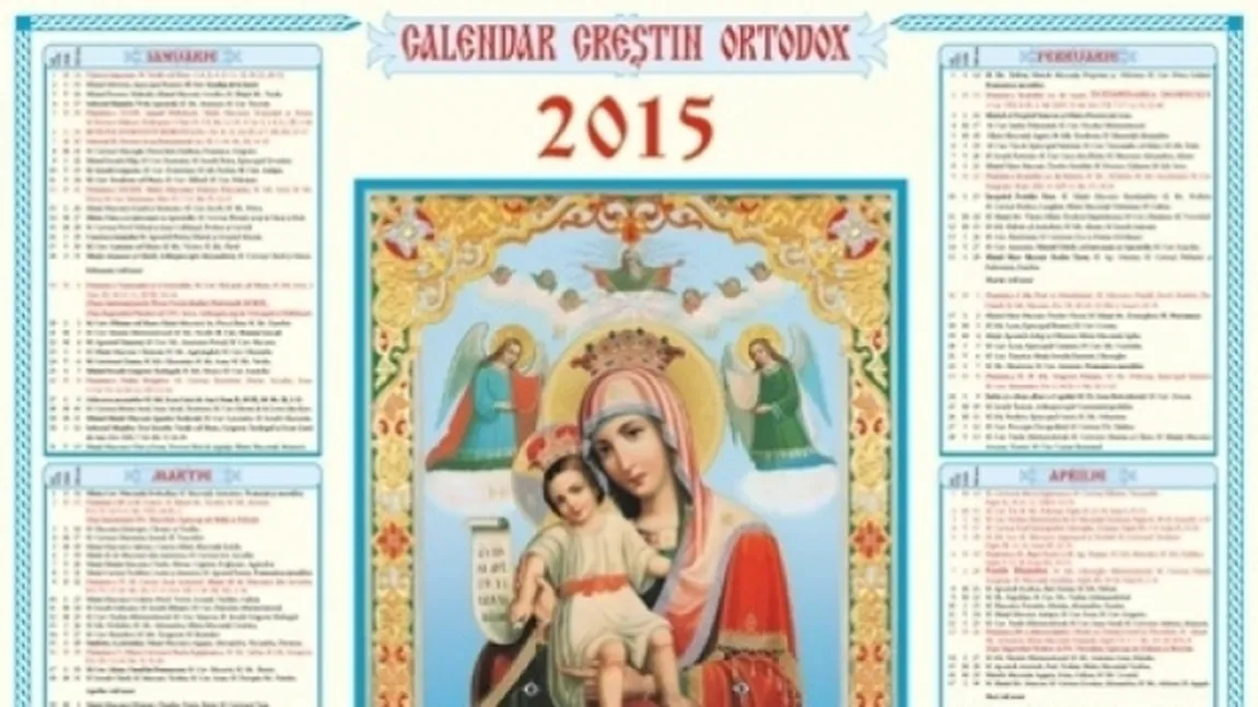 CALENDAR ORTODOX 2015. Ce sfinţi sărbătorim pe 18 septembrie