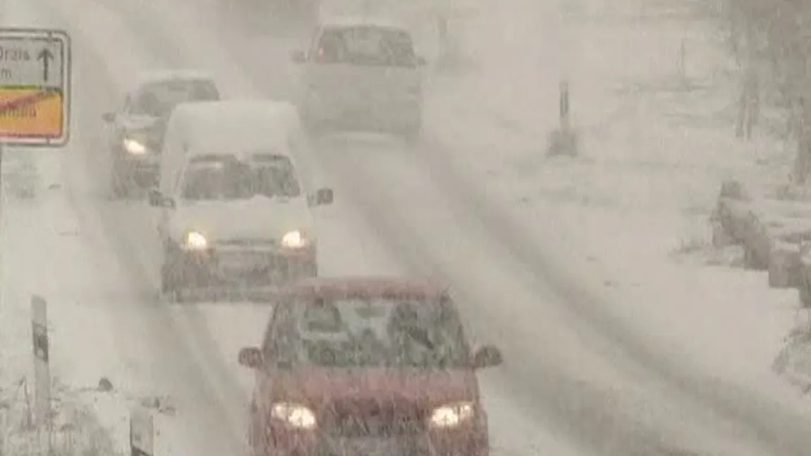 Iarna vine mai repede şi ne aduce temperaturi scăzute! NINSORI şi LAPOVIŢĂ de săptămâna viitoare