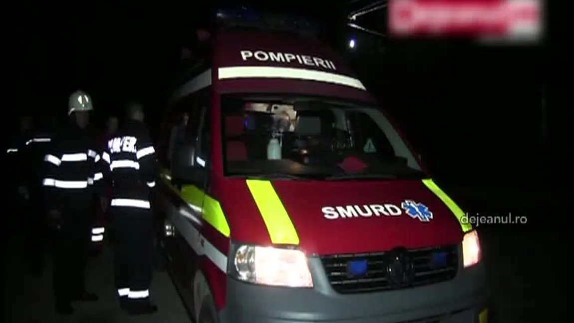 ŞOCANT: Poliţişti şi pompieri stropiţi cu motorină de un piroman VIDEO