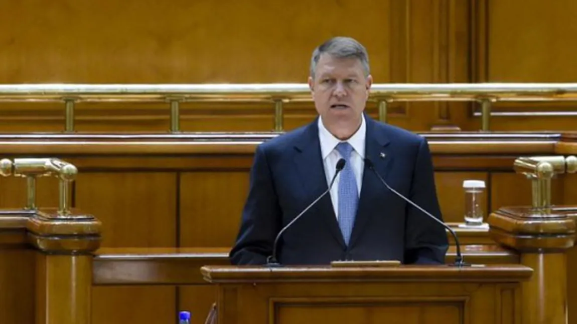 Cererea lui Klaus Iohannis de a adresa un mesaj Parlamentului, aprobată