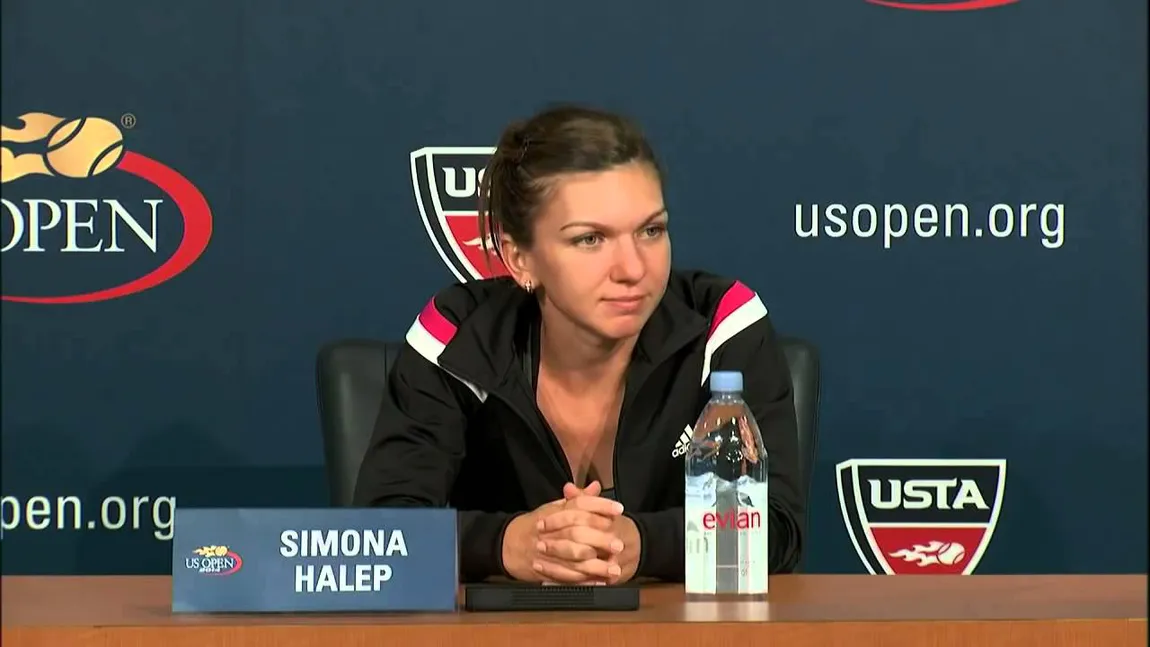 SIMONA HALEP, dialog INCREDIBIL cu un jurnalist AMERICAN la US OPEN