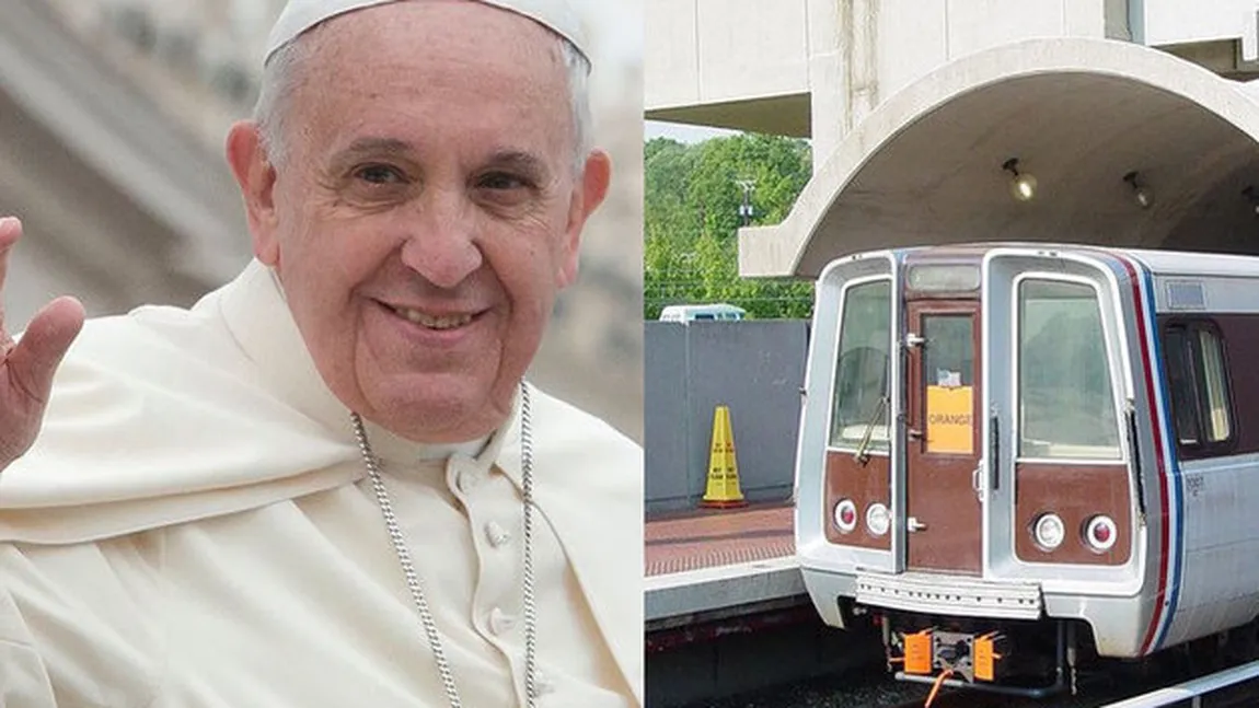 Petiţie inedită în Washington: Papa să binecuvânteze metroul din capitala federală ca să nu mai întârzie