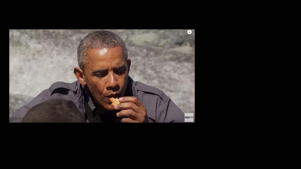 Obama a luat masa alături de Bear Grylls. Meniul: resturi de somon abandonate de un urs VIDEO