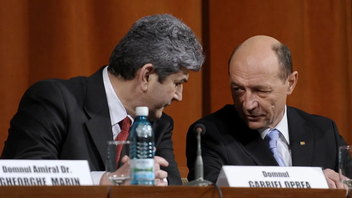 Surse: Gabriel Oprea, CURTAT de Traian Băsescu pentru o alianţă cu PMP