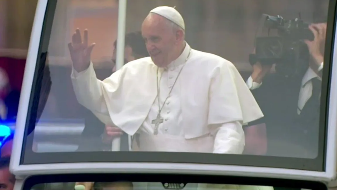 Papa Francisc este primit ca o vedetă la New York