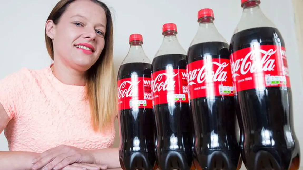 Efectul Coca-Cola. Ce s-a întâmplat cu o tânără după ce a renunțat să mai bea PATRU LITRI de SUC pe zi