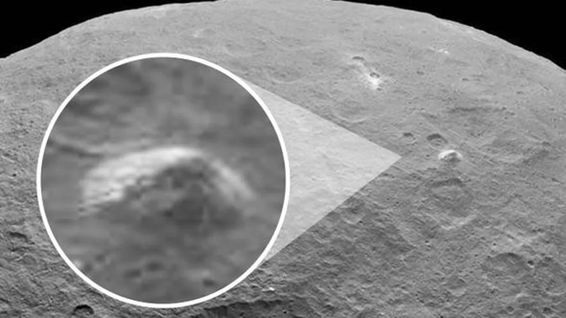 Misterul piramidei de pe CERES. Reacţia NASA