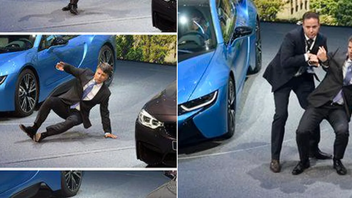 Salonul Auto Frankfurt. Şeful BMW a leşinat pe scenă, la lansarea noului model seria 7  VIDEO