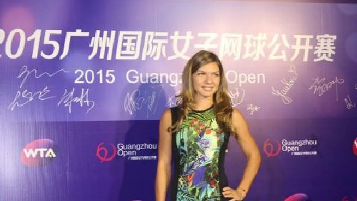 SIMONA HALEP face senzaţie la Guangzhou. Apariţie ULUITOARE la petrecerea jucătoarelor FOTO