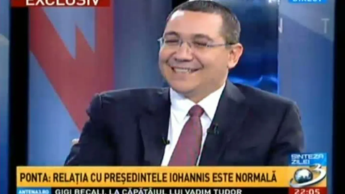 Ponta: Vreau să-mi duc mandatul până în decembrie 2016