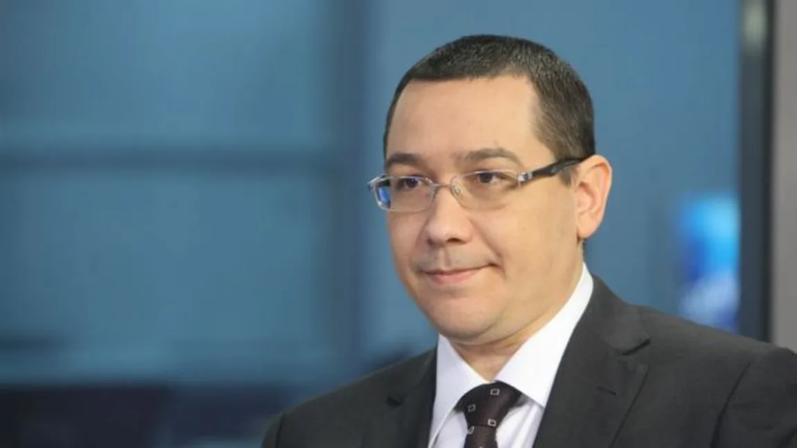 Ponta: Încercăm să avem un rol constructiv în medierea conflictului israelo-palestinian