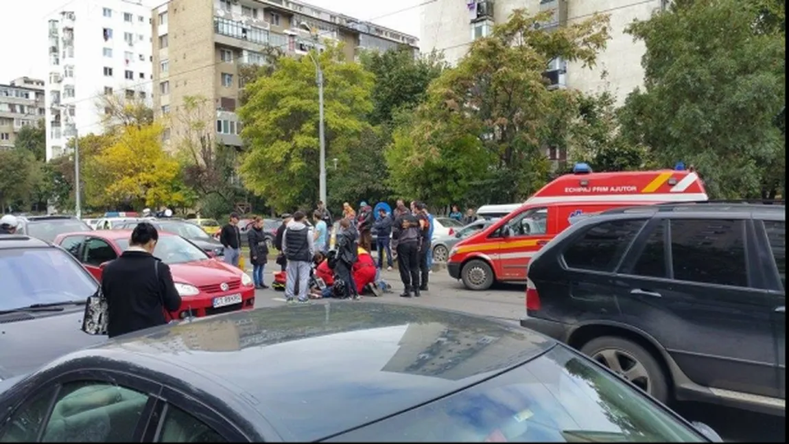 ACCIDENT MORTAL în Bucureşti. O femeie a fost izbită puternic de o maşină