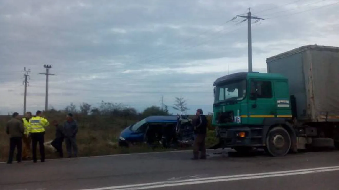 Accident GRAV la Constanţa. Patru persoane au ajuns la spital VIDEO