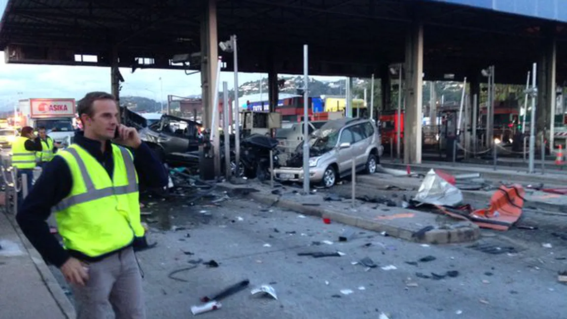 Un şofer român a provocat un accident GRAV în Franţa. Un mort, mai mulţi răniţi şi 15 maşini implicate