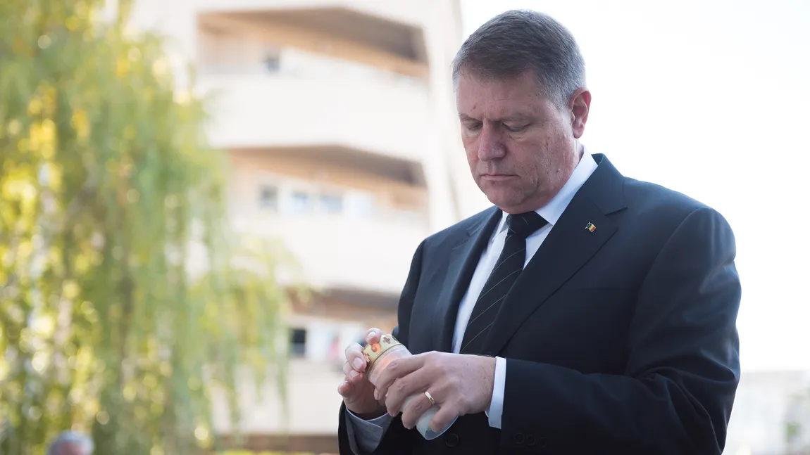Klaus Iohannis, momente cutremurătoare la locul tragediei din Bucureşti. Ponta cere măsuri DRASTICE - VIDEO