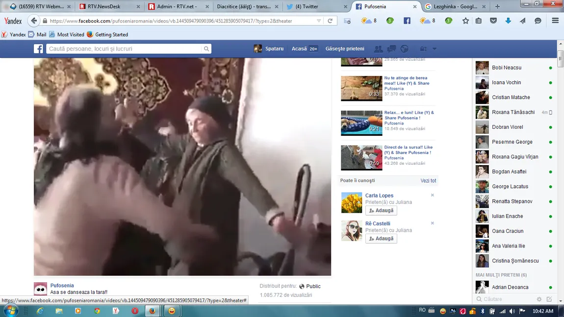 Petrecerea pensionarelor. Bunicuţele au făcut spectacol pe ritmuri orientale VIDEO
