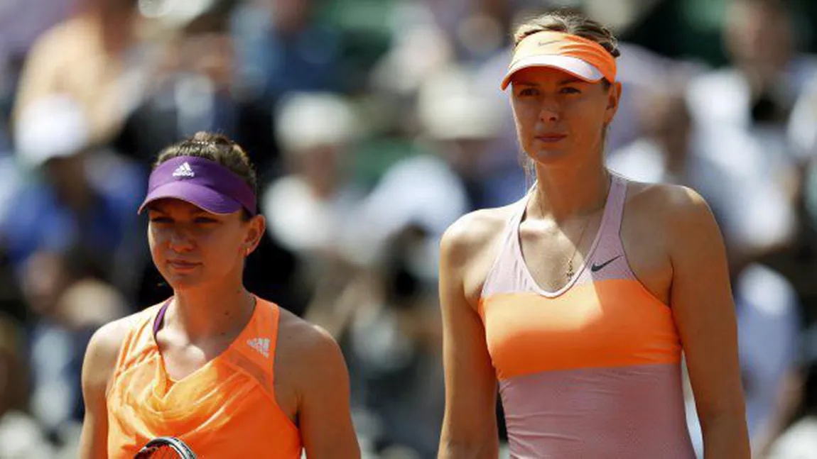 SIMONA HALEP MARIA SHARAPOVA 4-6, 4-6 la TURNEUL CAMPIOANELOR 2015