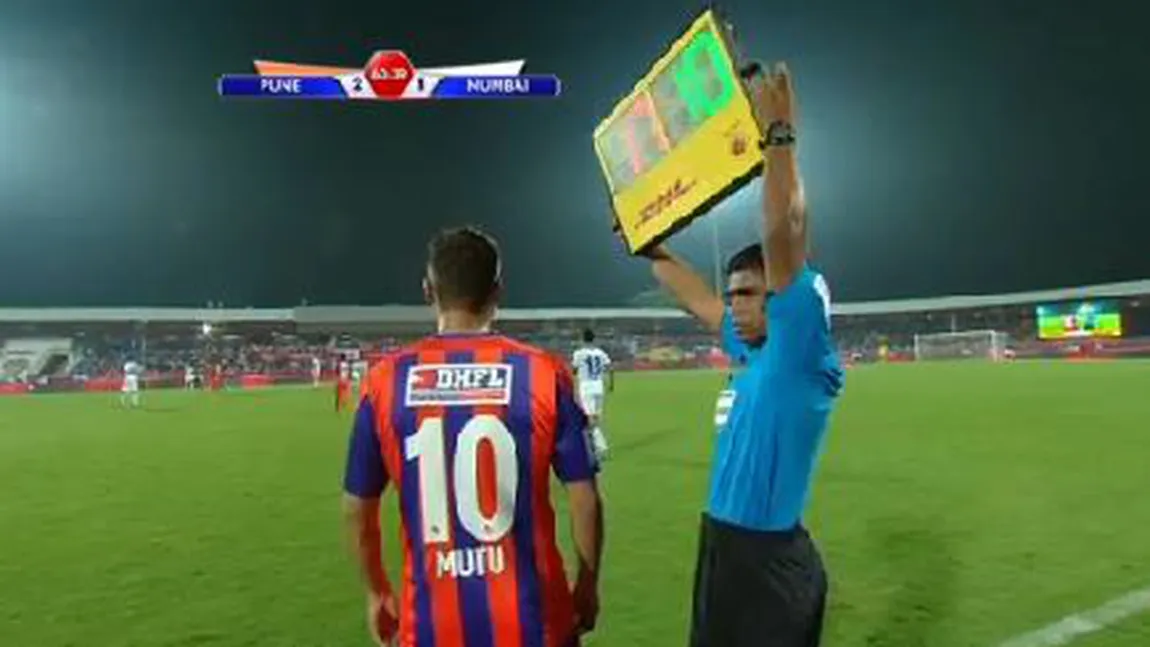 Adrian Mutu a debutat în Indian Super League