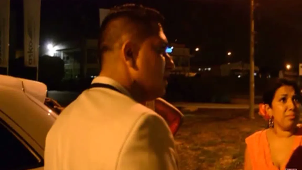 Scene de neimaginat filmate la Timişoara. Un poliţist este umilit de un şmecher cu bani VIDEO