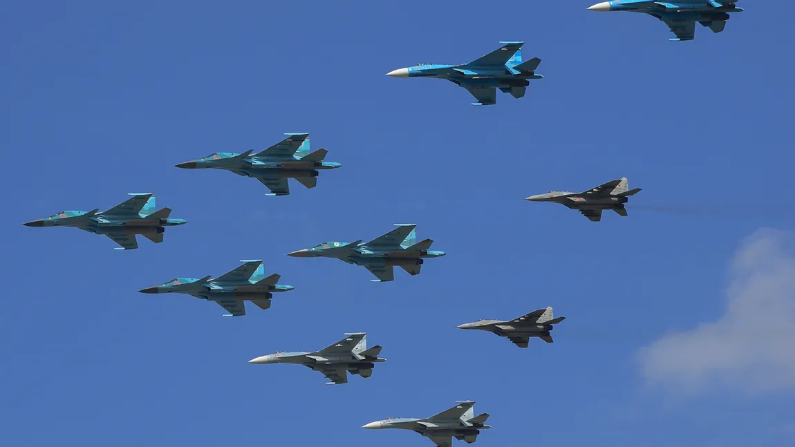 Aviaţia militară rusă a efectuat 20 de raiduri aeriene în Siria