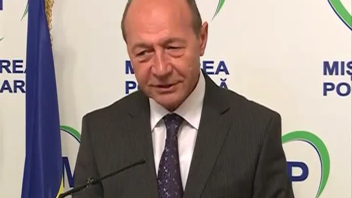 Traian Băsescu: Europa şi România să se ferească de cazul în care Putin devine stăpân la Chişinău