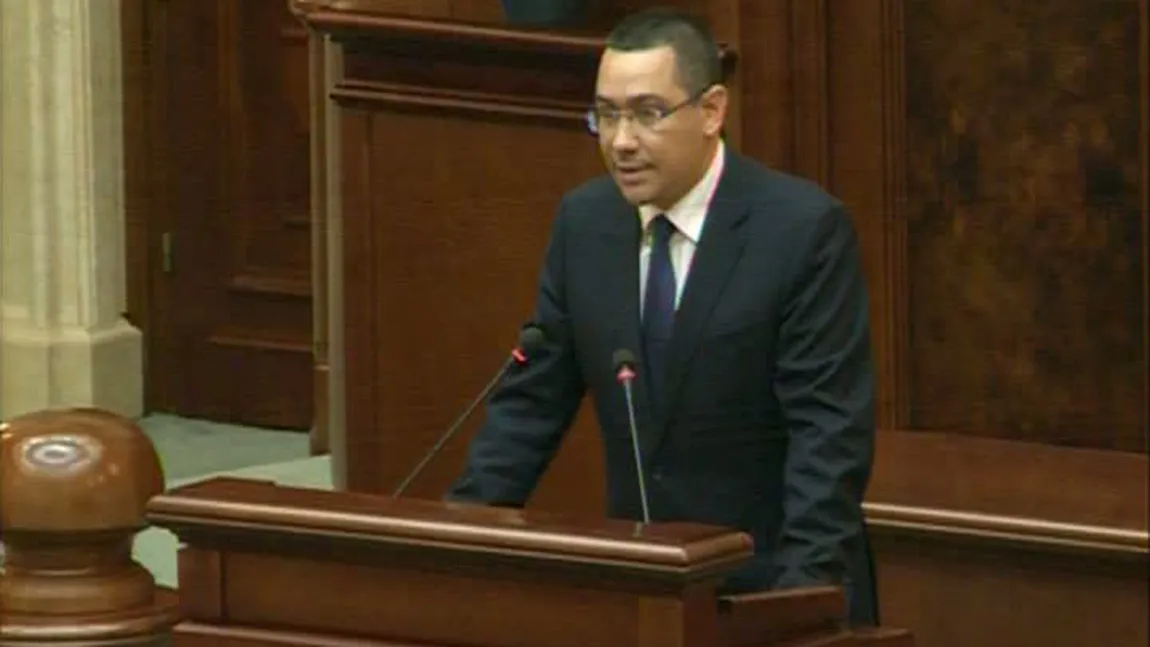Acordul de împrumut pentru Moldova, aprobat de Senat. Ponta: Nu câştigăm nimic, nu pierdem nimic