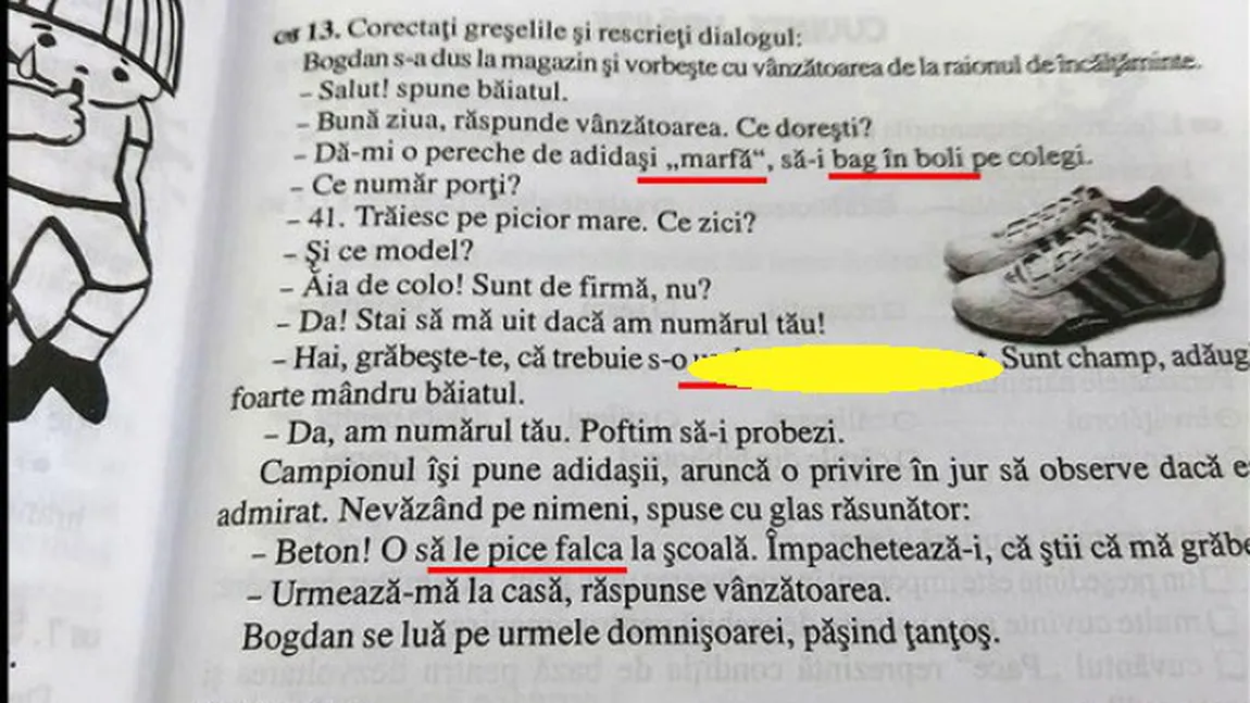 Ce învaţă copiii de clasa a IV-a. Test CONTROVERSAT într-un manual suplimentar