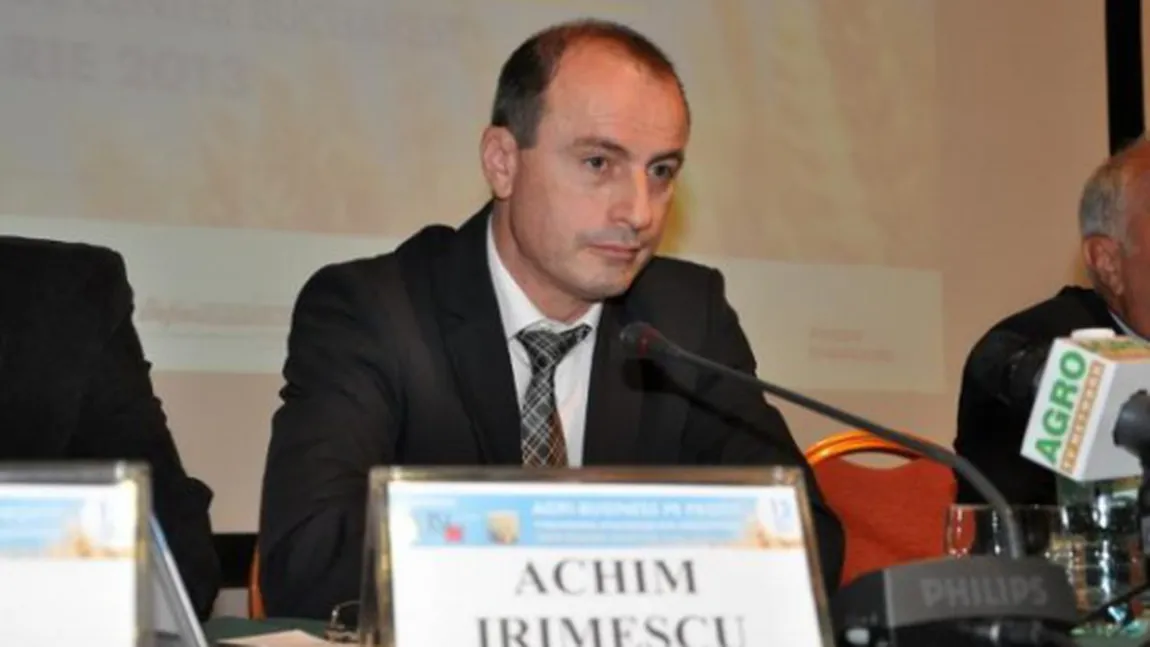 Achim Irimescu: Avansul de la APIA pe suprafaţă agricolă se plăteşte de luni. 120.000 de fermieri sunt deja beneficiari