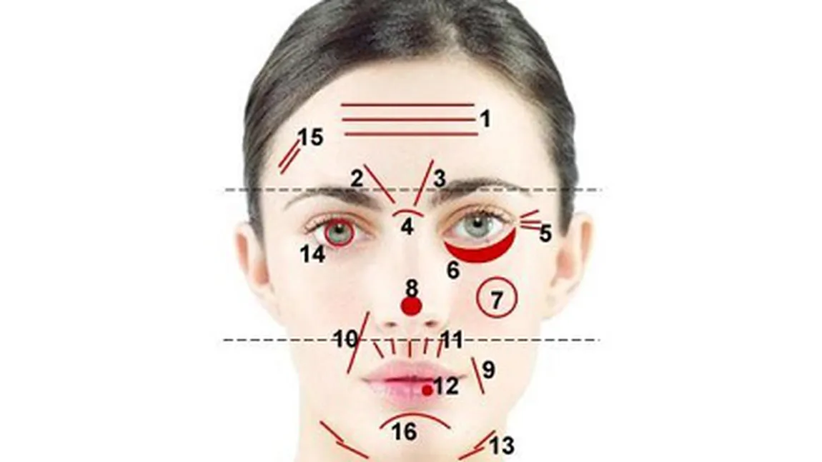 Ce spun liniile feţei şi ridurile despre tine: uite cum le poţi 