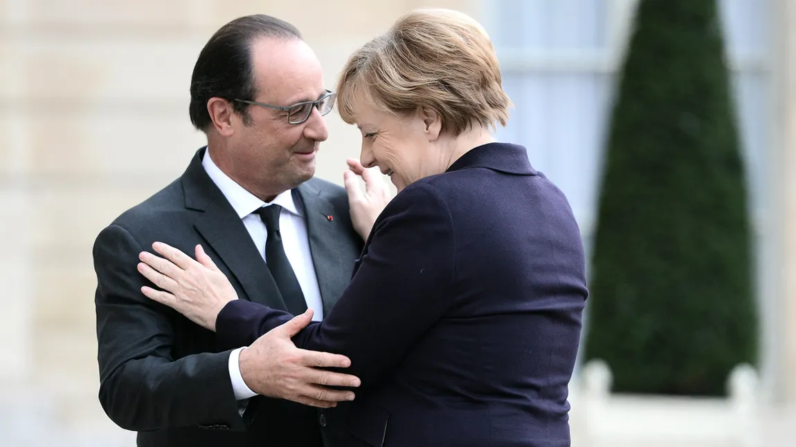 Merkel i-a promis lui Hollande că va acţiona REPEDE împotriva terorismului