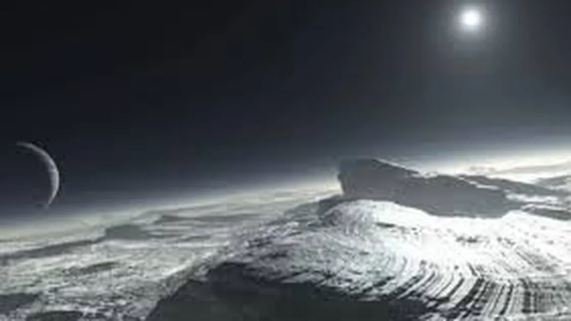 Munţii de pe Pluto sunt vulcani criogenici VIDEO
